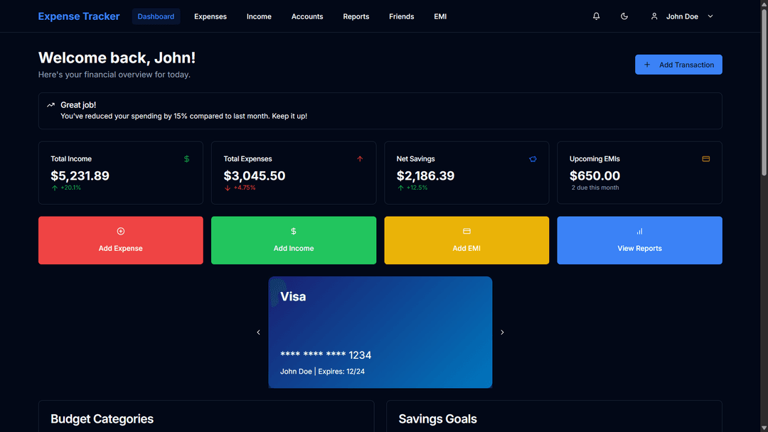 Expense Tracker